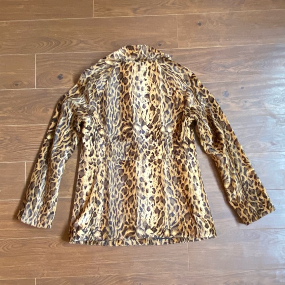NWOT Bailey 44 velvet jacket in leopard print - Picture 5 of 10